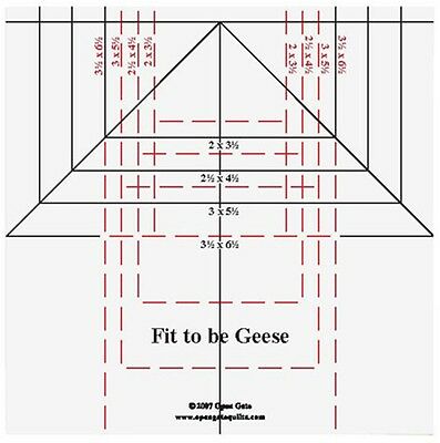 Fit To Be Geese Ruler