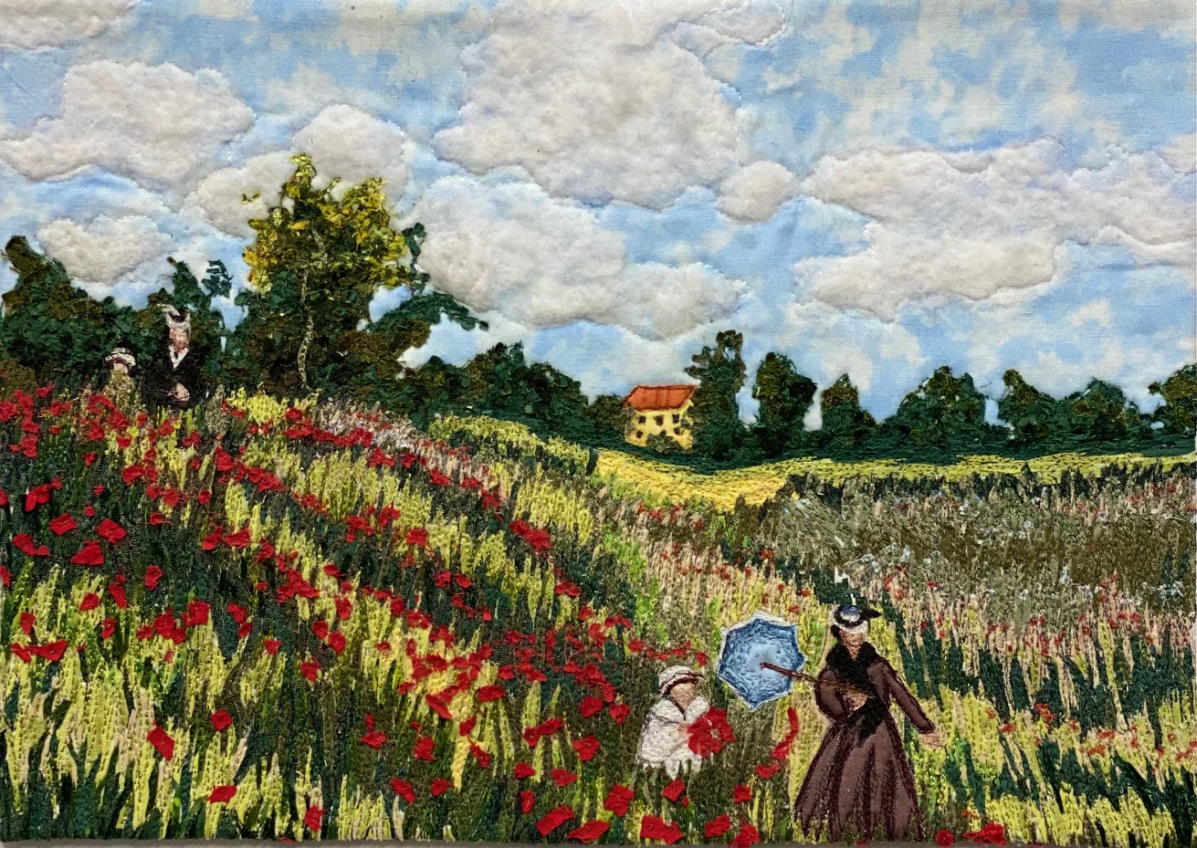 Fiber Art “Monet”