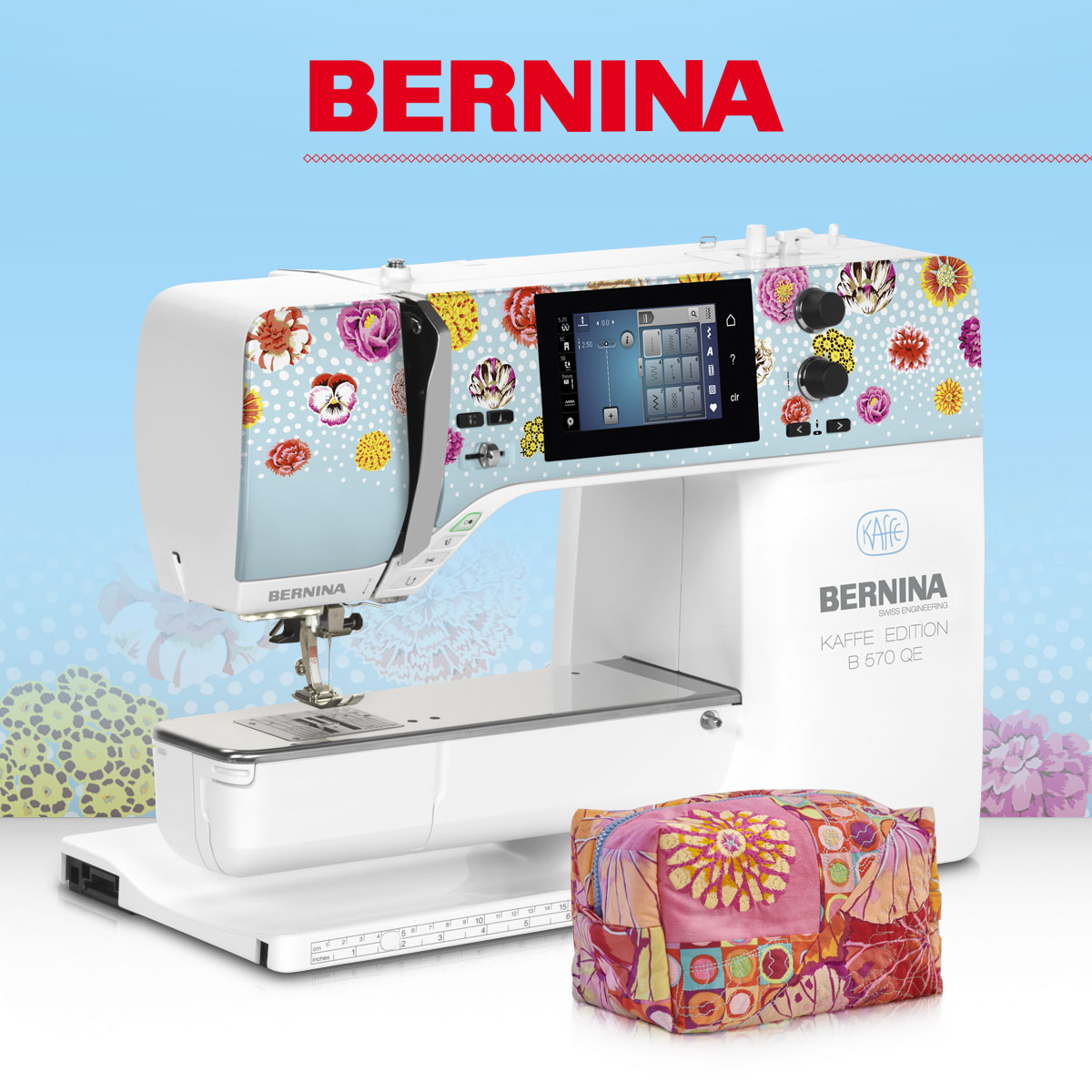 BERNINA 570 QE Kaffe Edition NEW