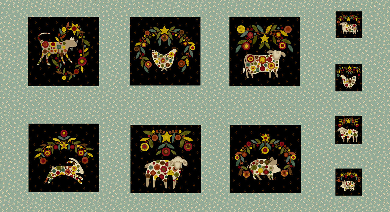 Pennyberry Farm by Kim Dielh per Henry Glass Fabrics