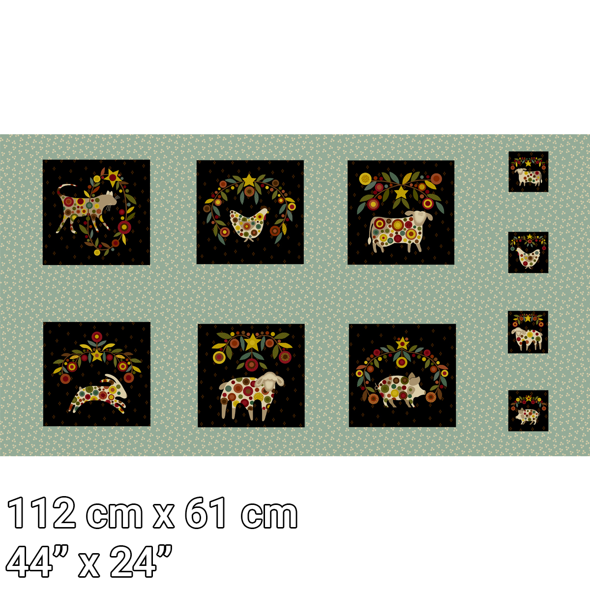 Pennyberry Farm by Kim Dielh per Henry Glass Fabrics