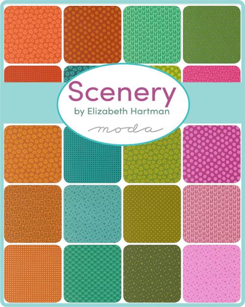 Scenery by Elizabeth Hartman per Moda Fabrics
